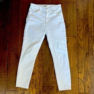 J.Crew white denim pant